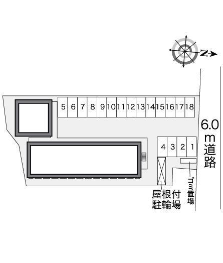 ＨＥＲＯ(25642)の駐車配置図