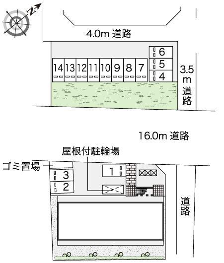 見寿野(45169)の駐車配置図