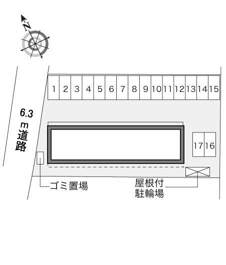 Ｊｉｎｋｙｕ(33598)の駐車配置図