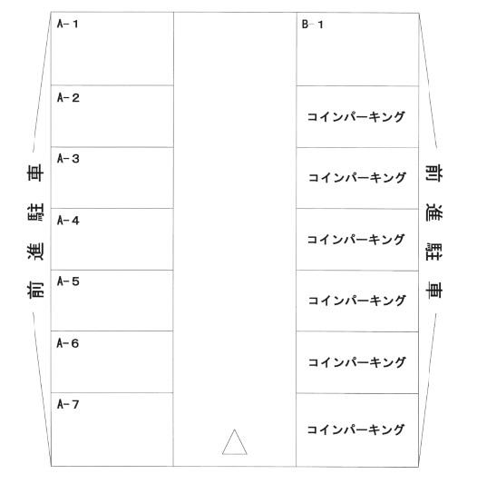 加藤慧駐車場の駐車配置図
