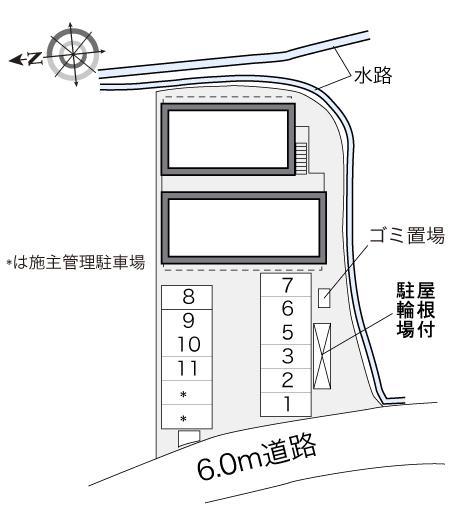 オーゴ(29571)の駐車配置図