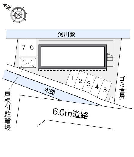 堀越(17249)の駐車配置図
