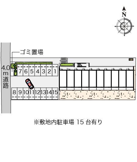 サンライズイースト(55357)の駐車配置図