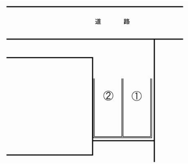 玉鉾２丁目パーキング（本村Ｐ）の駐車配置図