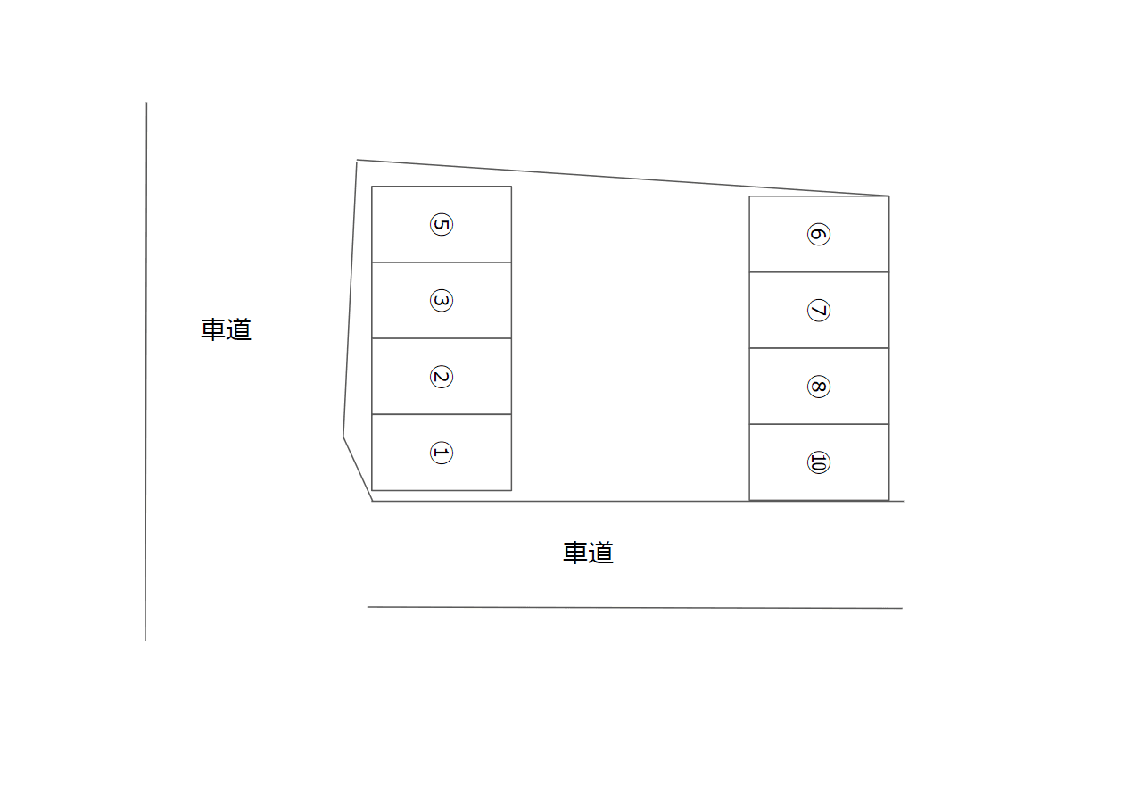 ＮＯ．１７８の駐車配置図
