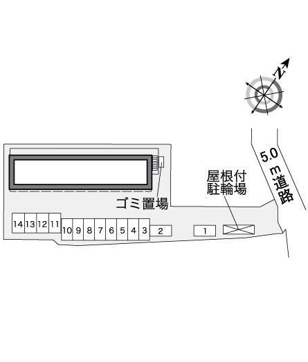 ＰＡＬＣＯＵＲＴ曹操(36171)の駐車配置図