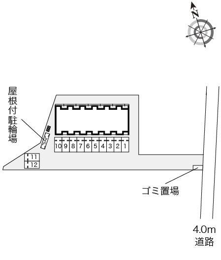 コンコルディア(52509)の駐車配置図