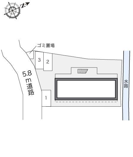 桜木(16047)の駐車配置図