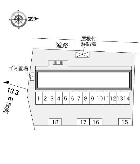 ロト　リベラ(32696)の駐車配置図