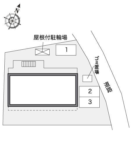 文理台(32226)の駐車配置図