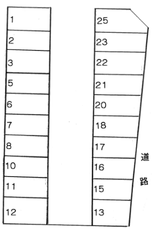 P93の駐車配置図