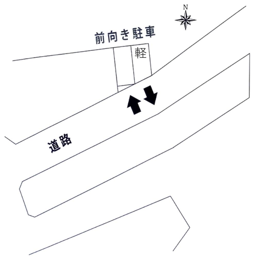 (48) 米本駐車場の駐車配置図
