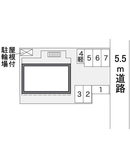 マイルドミナミコタニ(37740)の駐車配置図