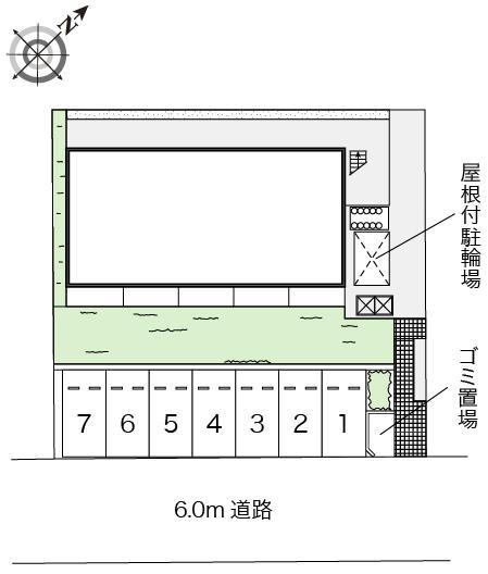 園(52521)の駐車配置図