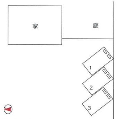 将監7丁目パーキングの駐車配置図