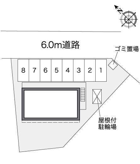 パステル錦(38207)の駐車配置図