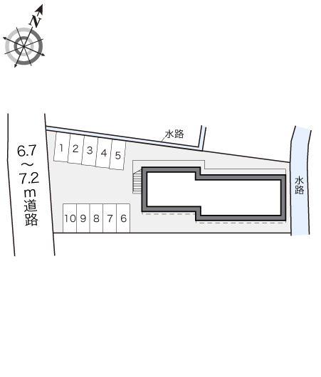 新町(19872)の駐車配置図
