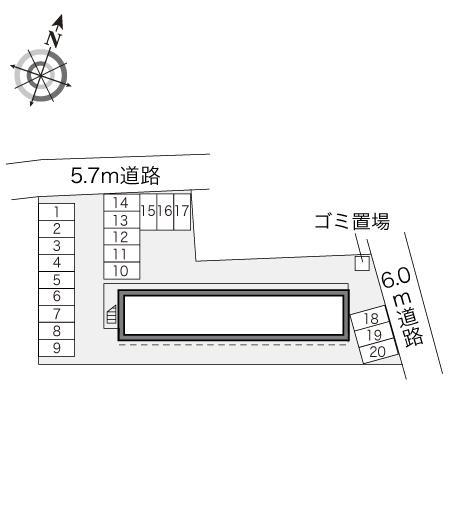 姫神(22844)の駐車配置図