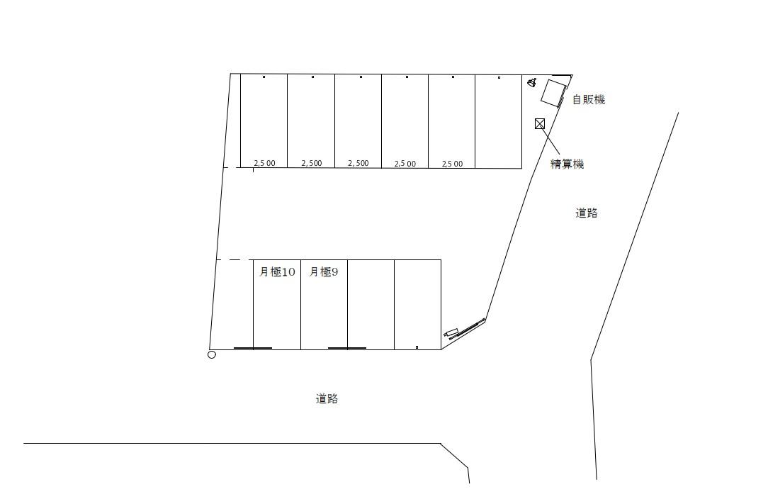 アイパーク港南区日限山第１の駐車配置図