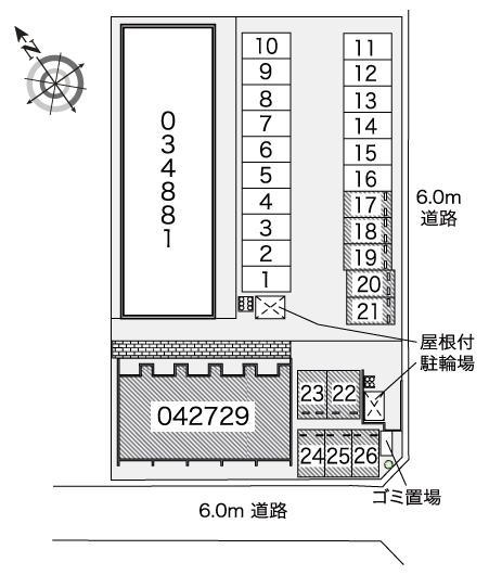 エストレリータ(34881)の駐車配置図