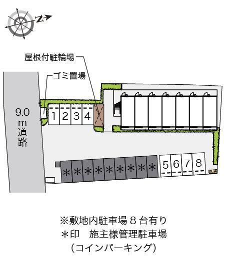 鳳仙花(16986)の駐車配置図