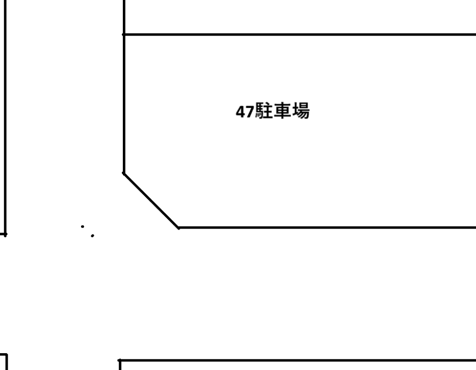 東向島47駐車場の駐車配置図