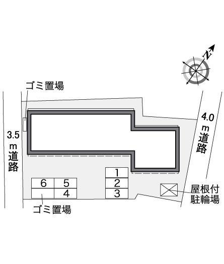 西文化ＳＲ(36780)の駐車配置図