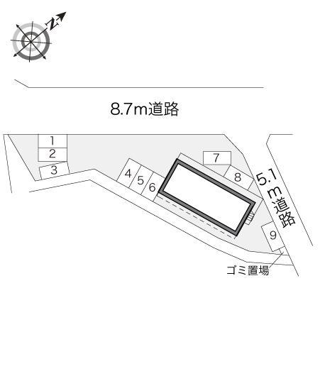ホープフル(16048)の駐車配置図
