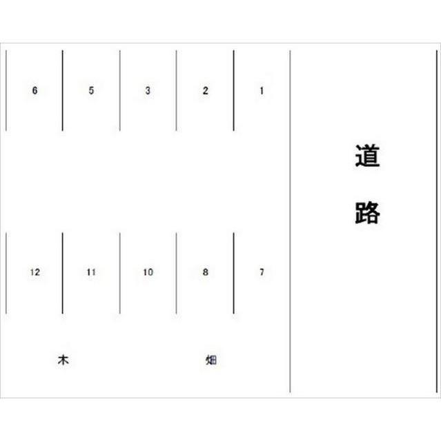 福島パーキングの駐車配置図