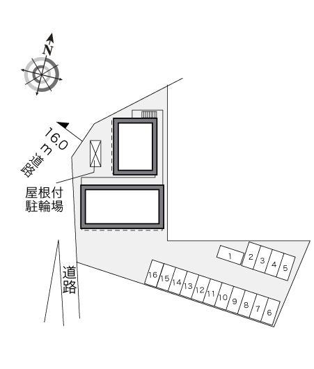 フレイグラント(28996)の駐車配置図