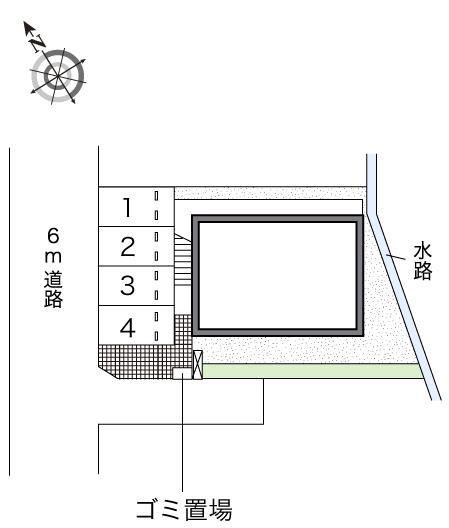 川島田(11914)の駐車配置図