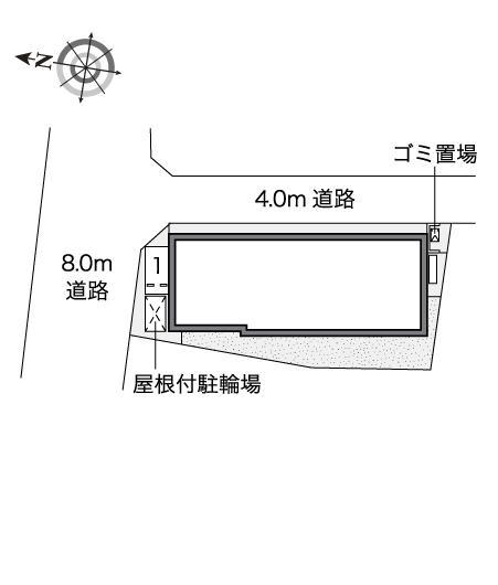 フェリシティ高坂(51690)の駐車配置図