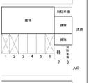 澤田アパート前駐車場の駐車場