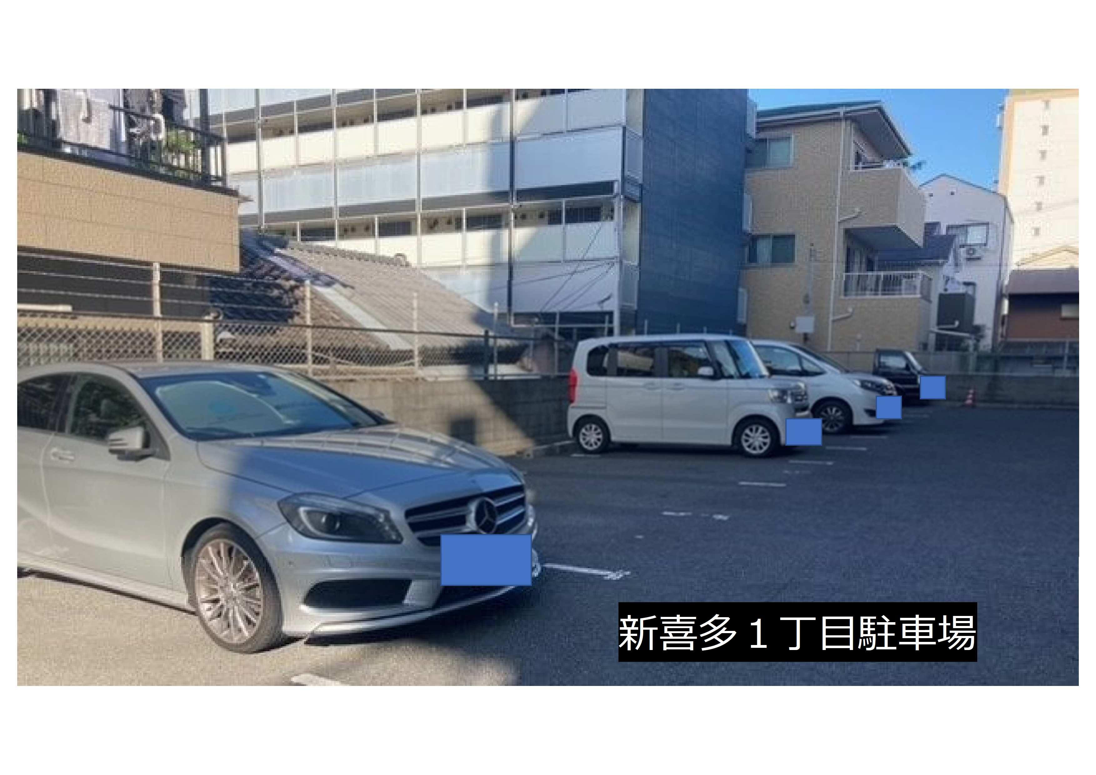新喜多１丁目駐車場の外観・駐車場イメージ1枚目