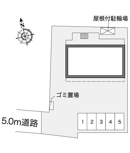 ペパーミント(39211)の駐車配置図