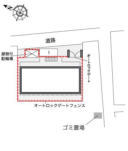 ピュア(36125)の駐車配置図