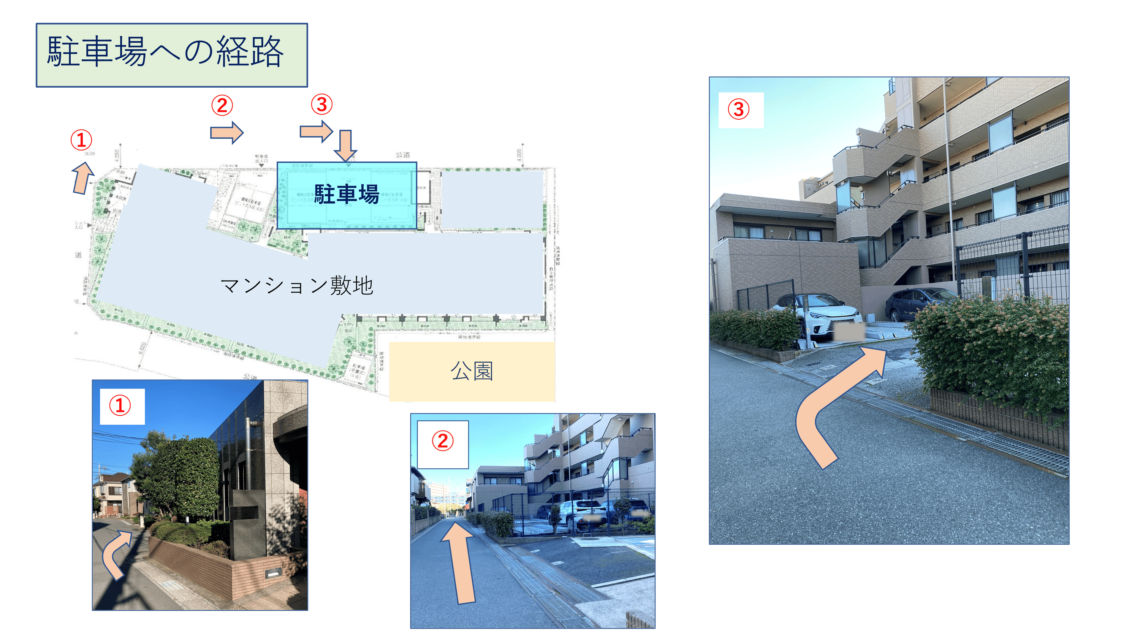 中野木２丁目駐車場の外観・駐車場イメージ3枚目