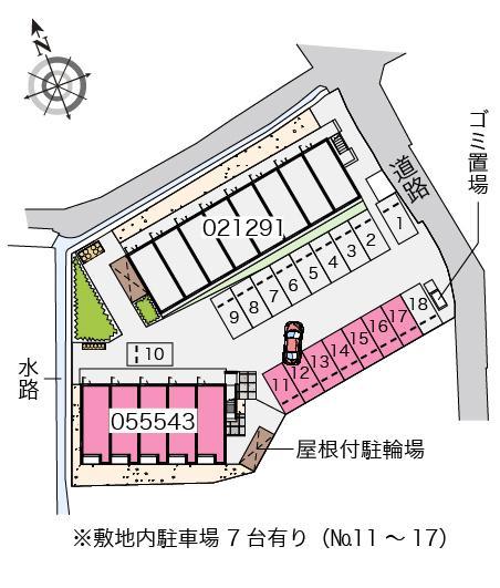 プリマヴェラ(55543)の駐車配置図