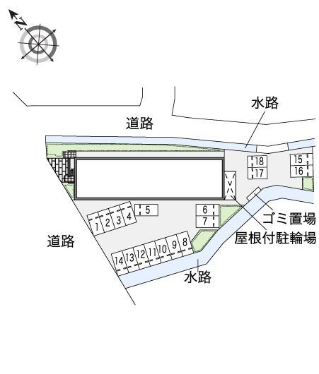 フェリーチェ(46383)の駐車配置図