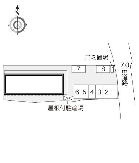 マ　メゾン(24928)の駐車配置図