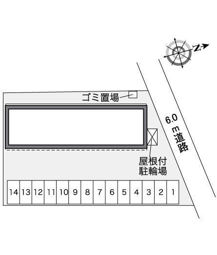 ＡＲＡＷＡＩ(30166)の駐車配置図