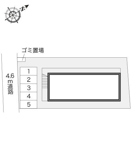 三橋(12651)の駐車配置図