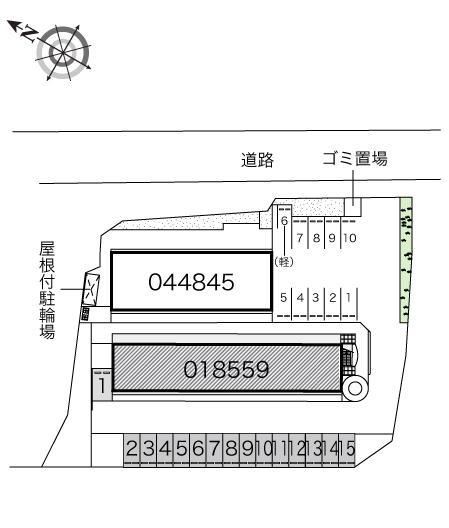 タカネ．台(18559)の駐車配置図
