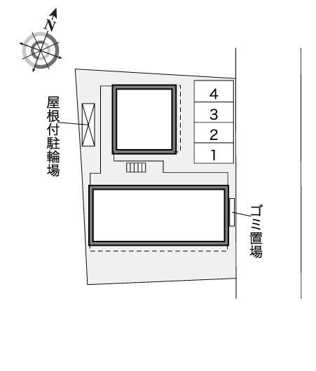 Ｔ　Ｔ　ローラン(41715)の駐車配置図