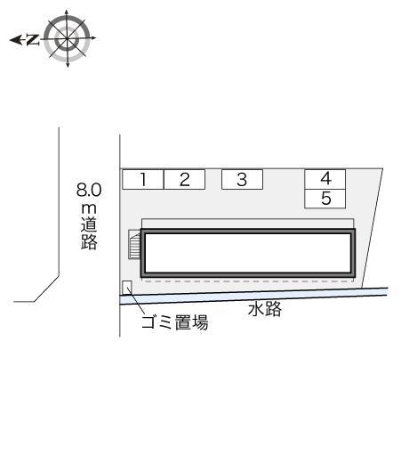 グランシア(21578)の駐車配置図