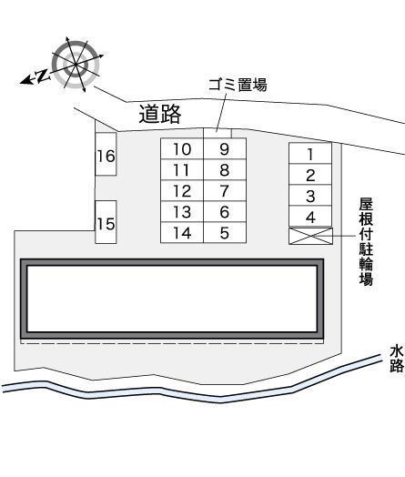 ＣＯＲＡＬ　明石西(39166)の駐車配置図
