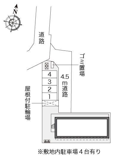 フィットニア(15876)の駐車配置図