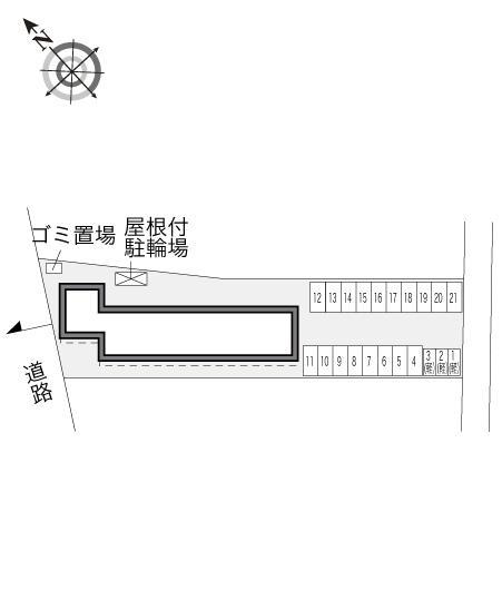 ジョイフル朝日(31837)の駐車配置図