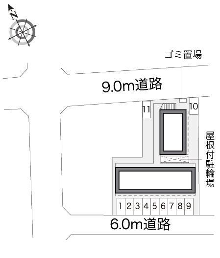 龍馬(19612)の駐車配置図