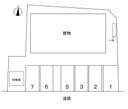 リベルテ郷中の駐車場